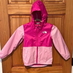 Pink Girl’s North Face Shel/Lightweight Coat
